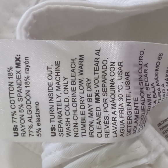 WHBM Mid-Rise Pret-A-Pedi Straight Cropped Pants Size 10 NWT - Picture 14 of 15